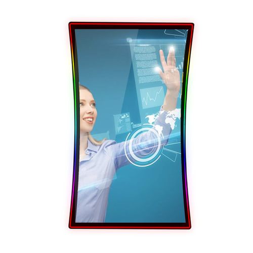 55 inch LED Halo Framed Curved Touchscreen LCD Monitor